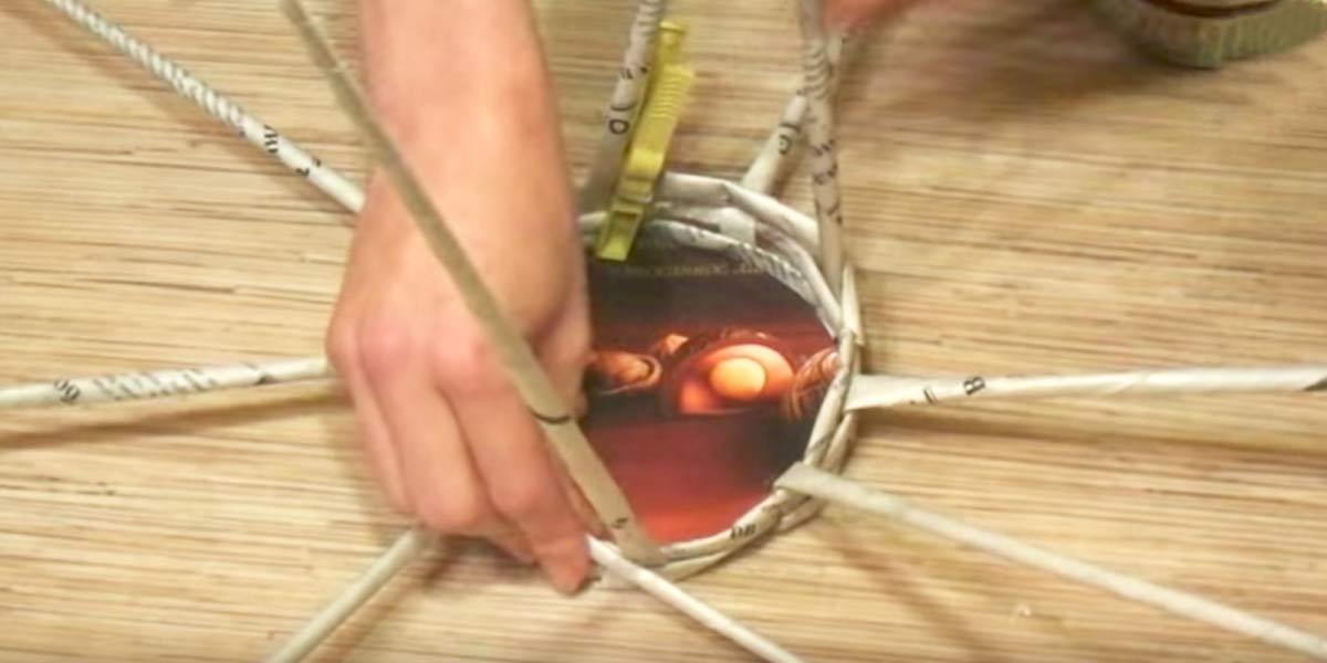You’ll Be So Surprised When You See What She Makes Out Of Newspaper (Watch!)