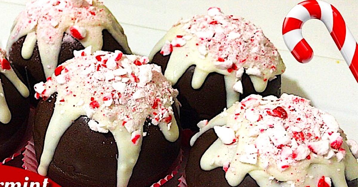 How To Make Peppermint Mocha Hot Chocolate Bombs