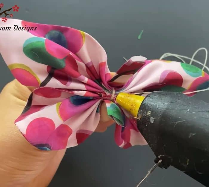 Easy Large Fabric Butterfly Hair Clips DIY Project