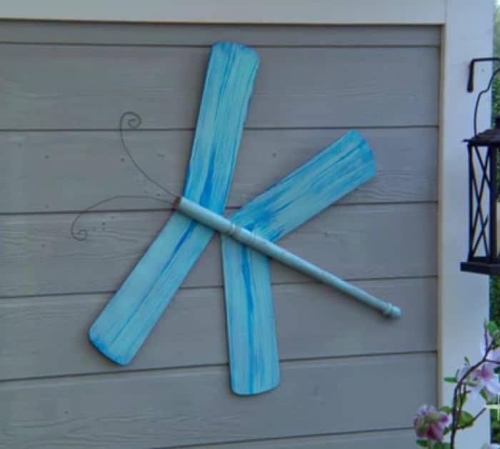 Repurposed DIY Garden Dragonfly Tutorial