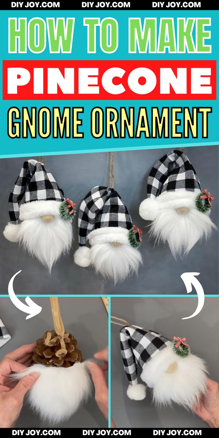 Easy DIY Scented Pinecone Gnome