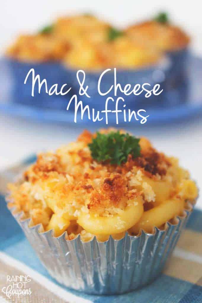 Labor Day Party Food Ideas - Mac and Cheese Muffins - DIY Projects & Crafts by Sueeye at