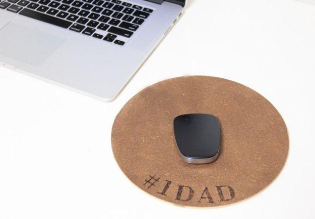 DIY Engraved Mousepad, a father's day gift, no special tools required to start and a small upgrade with a real visual payoff