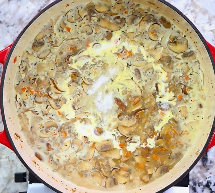 How to Make Cream of Mushroom