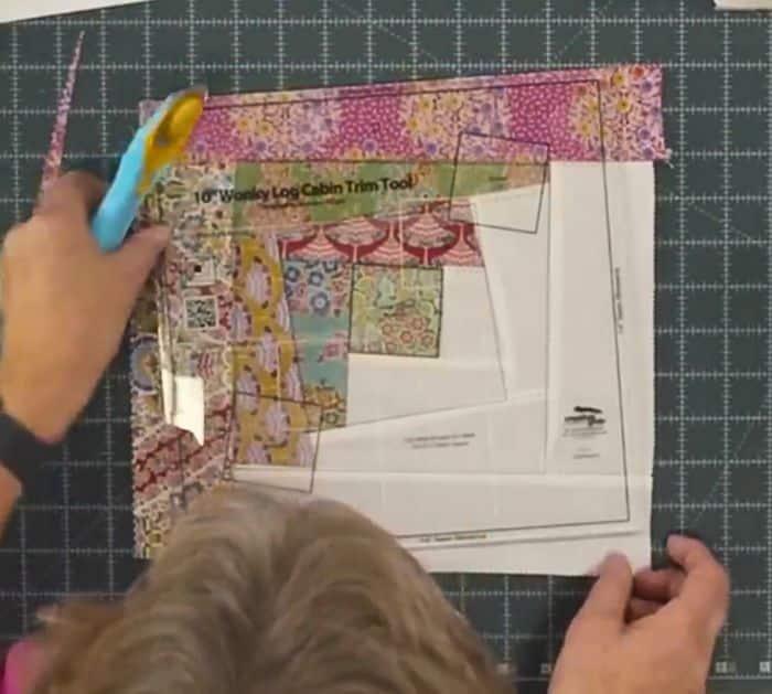 How to Make a Wonky Log Cabin Quilt