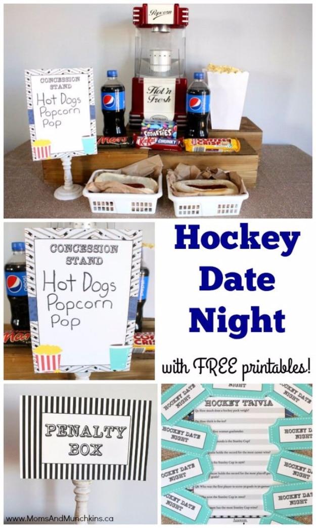 Hockey Date Night, quick enough to squeeze in on even the busiest week and proof thoughtful beats expensive every time