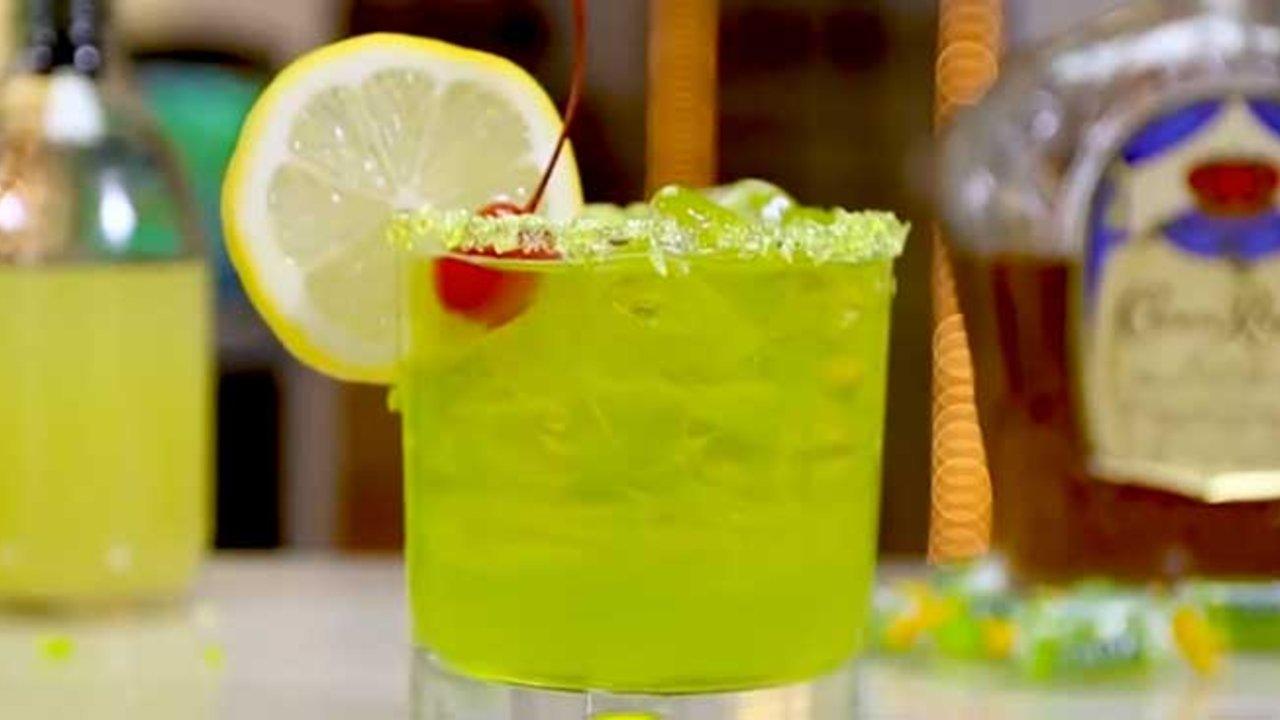 Crown Royal Green Apple Jolly Rancher Cocktail