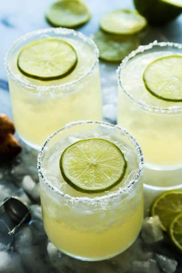 Margarita Recipes - Prosecco Margaritas - Drink Recipes for a Party - Recipe Ideas for Blender Margaritas - Lime, Strawberry, Fruit | Easy Drinks With Tequila