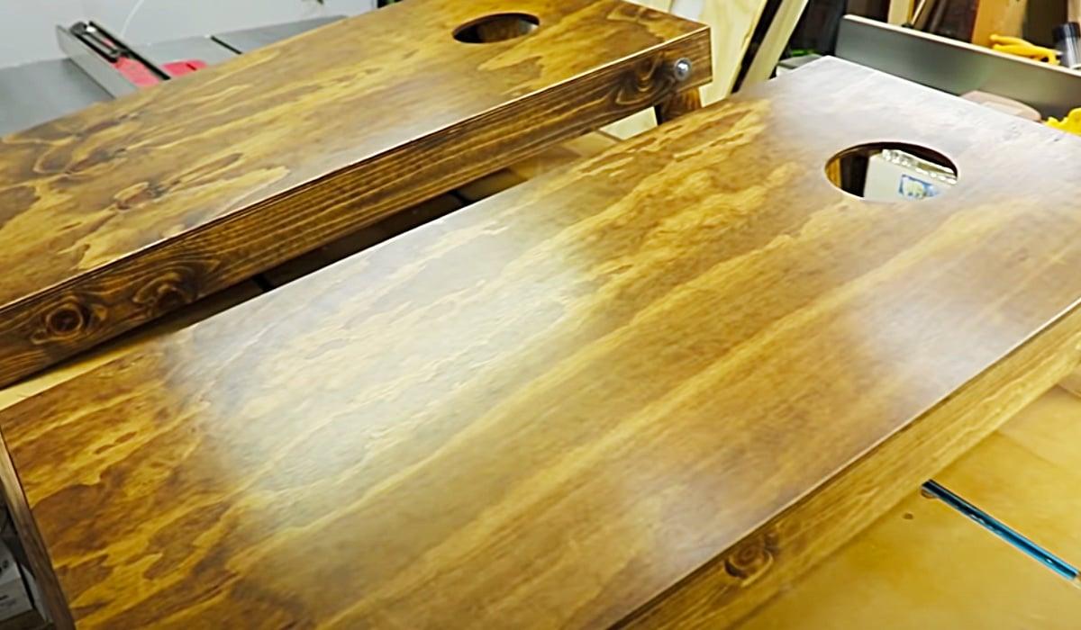 DIY Cornhole Boards With Free Plans