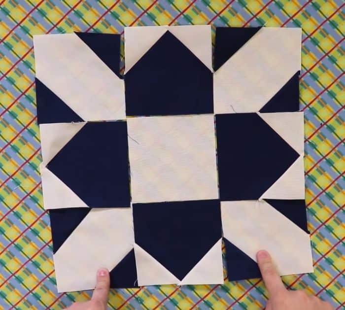 Lights Out Quilt Tutorial Block
