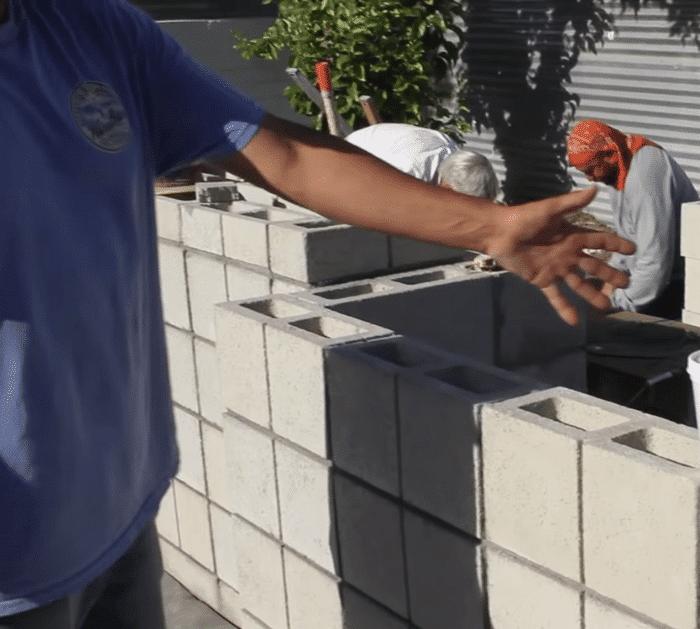 Custom Cinder Block BBQ Grill instructions