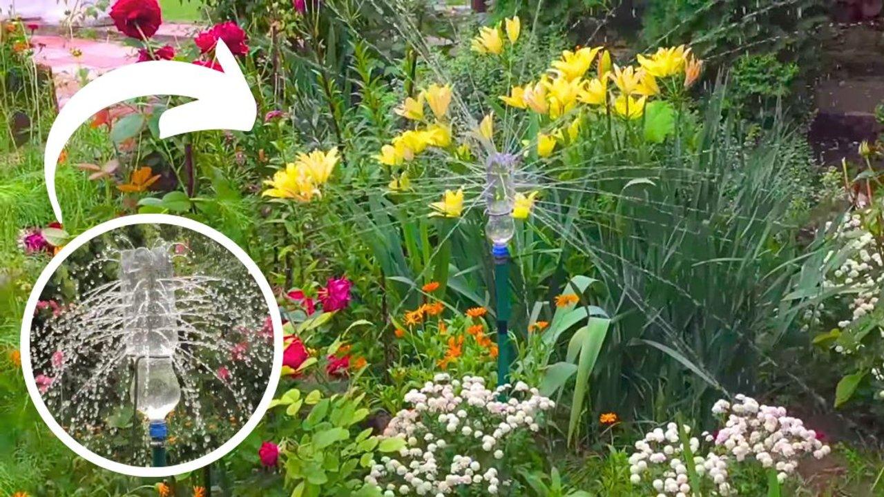 How to Make a DIY Garden Irrigation System With a Plastic Bottle