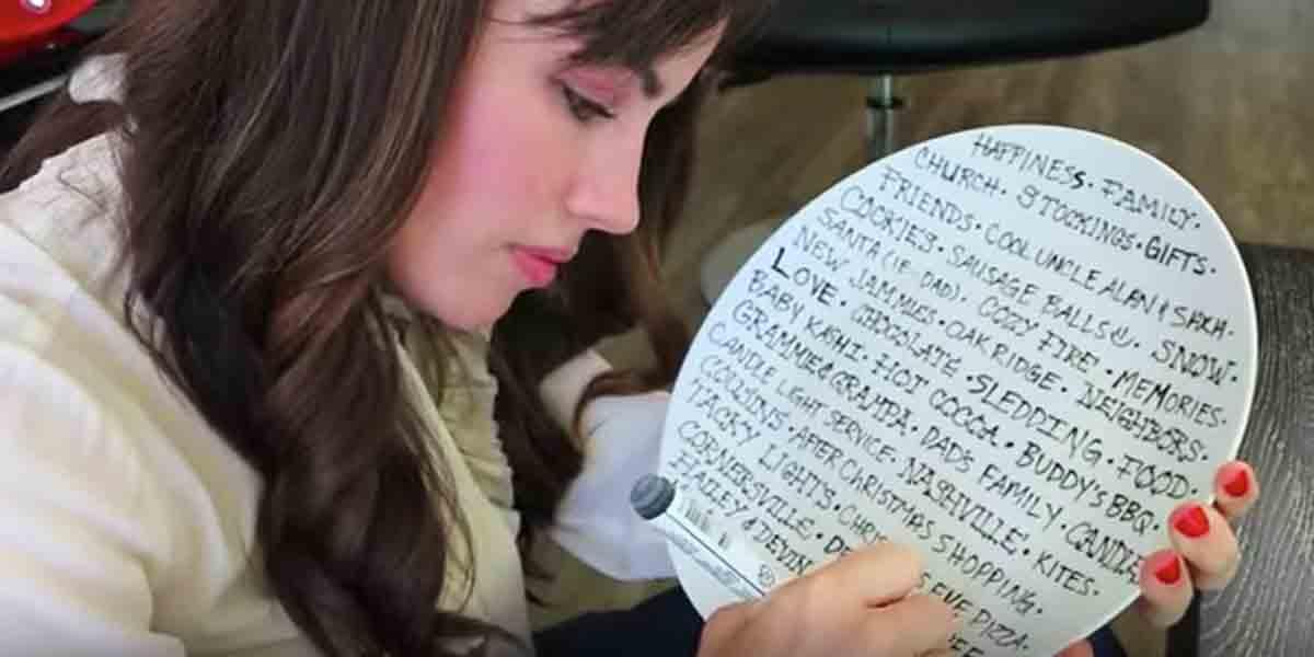 She Buys Plates At The Dollar Store And Makes A Brilliant And Thoughtful Gift!