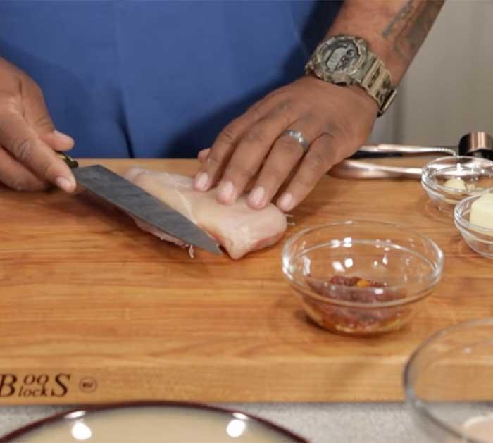 Butterfly Slice The Cajun Chicken - Easy Recipe