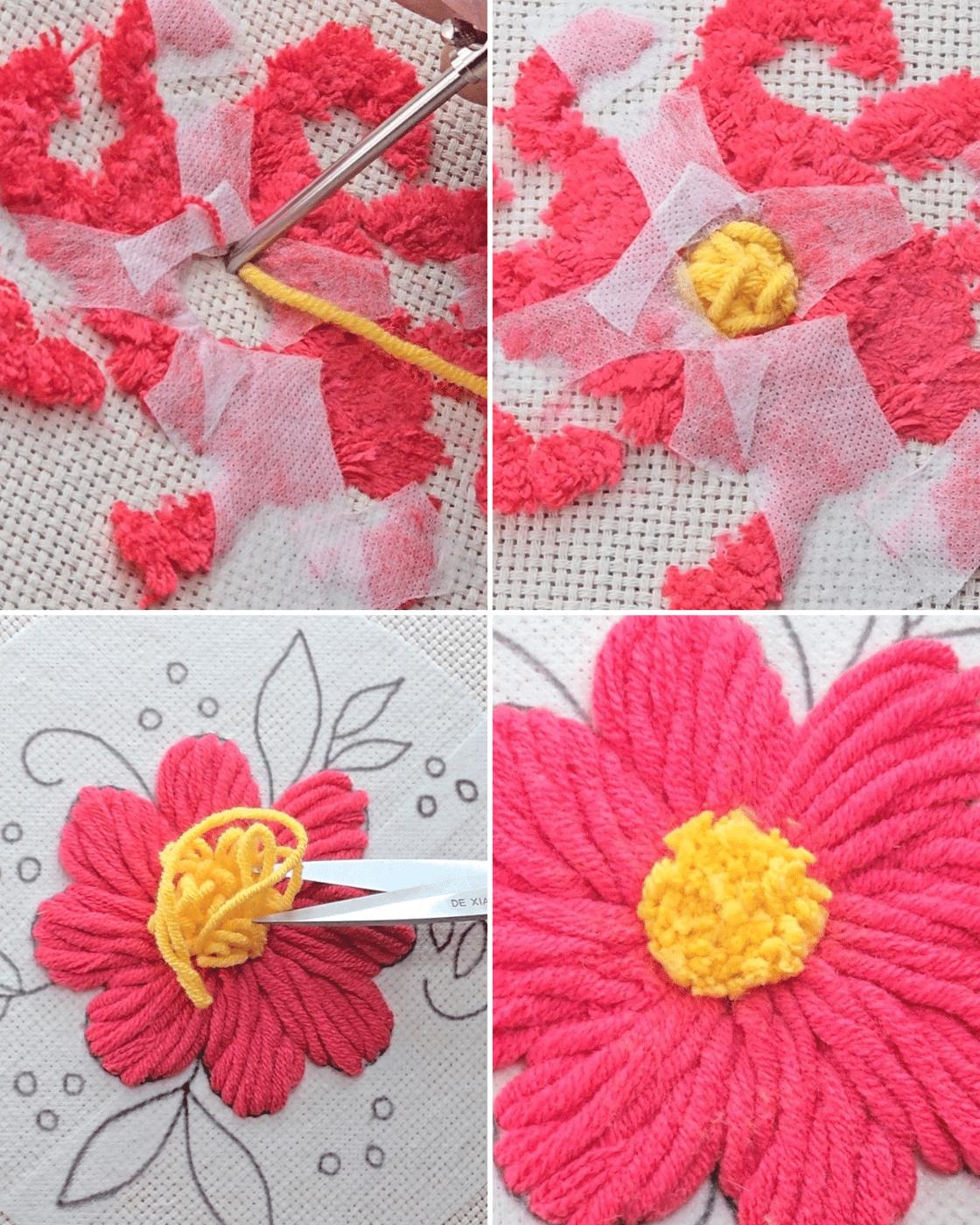 Punch Needle Embroidery — punch needle tutorial for beginners