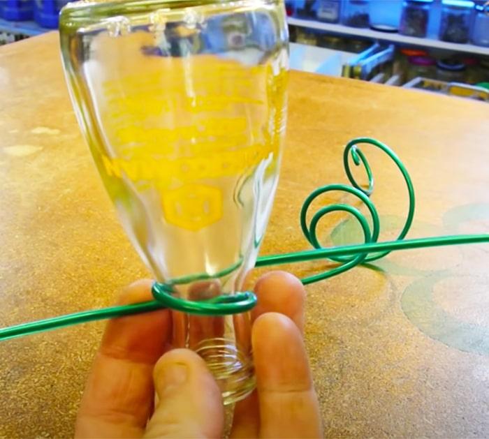 How To Make Hummingbird Feeder From A Soy Sauce Bottle | Upcycled Projects