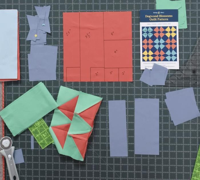 How to Make Dogwood Blossoms Quilt