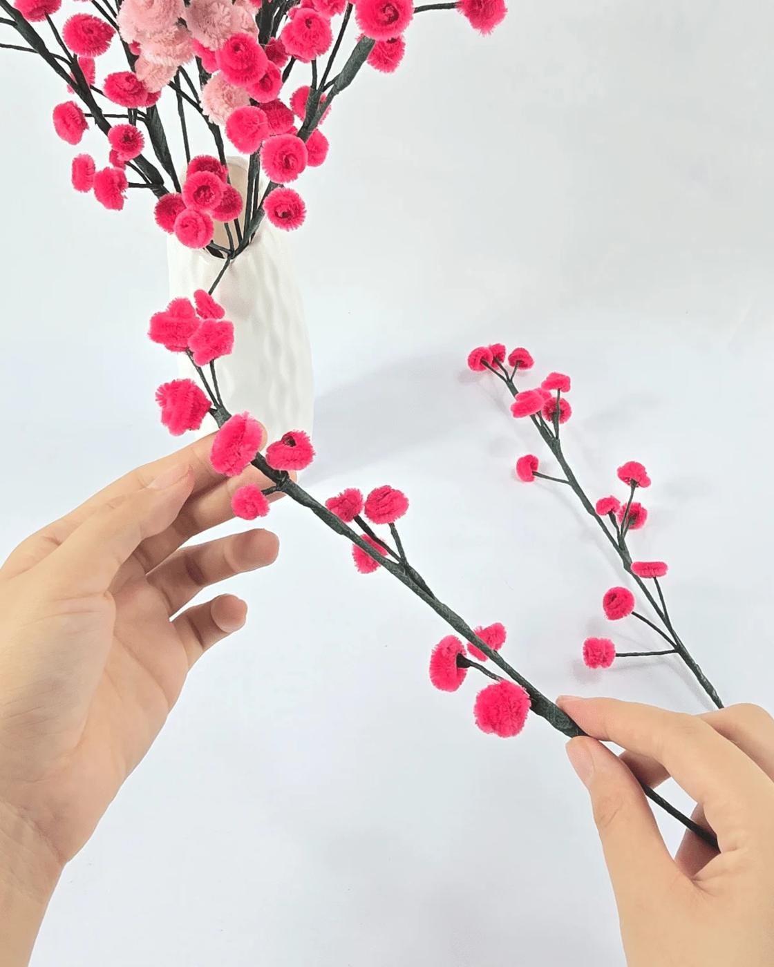 Easy Pipe Cleaner Flowers — pipe cleaner flower bouquet tutorial