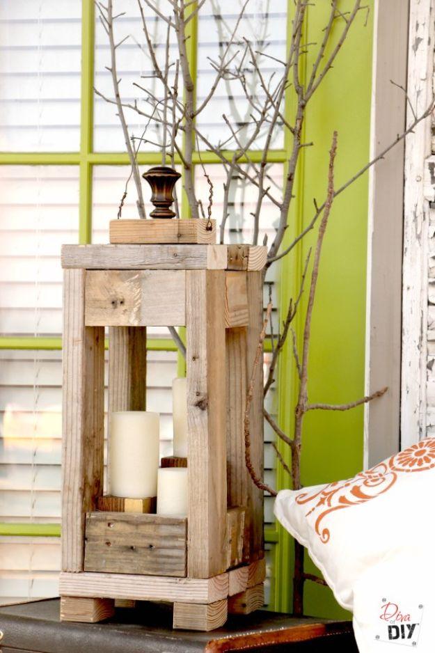 Rustic Lantern, simple enough for a first try at the craft and a look that photographs beautifully once finished