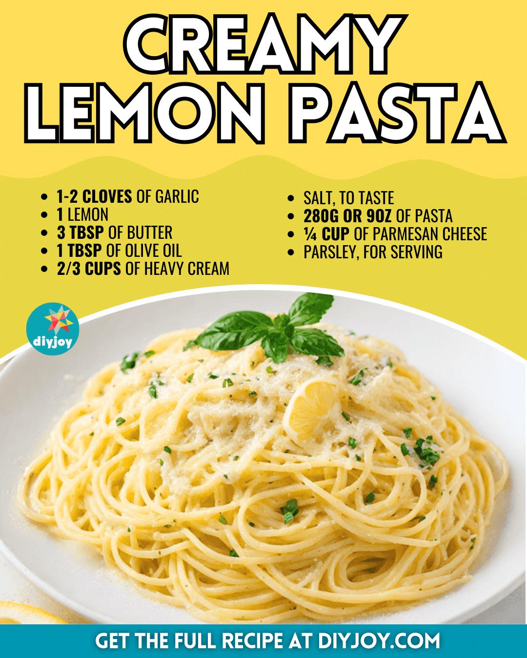 Creamy Lemon Pasta