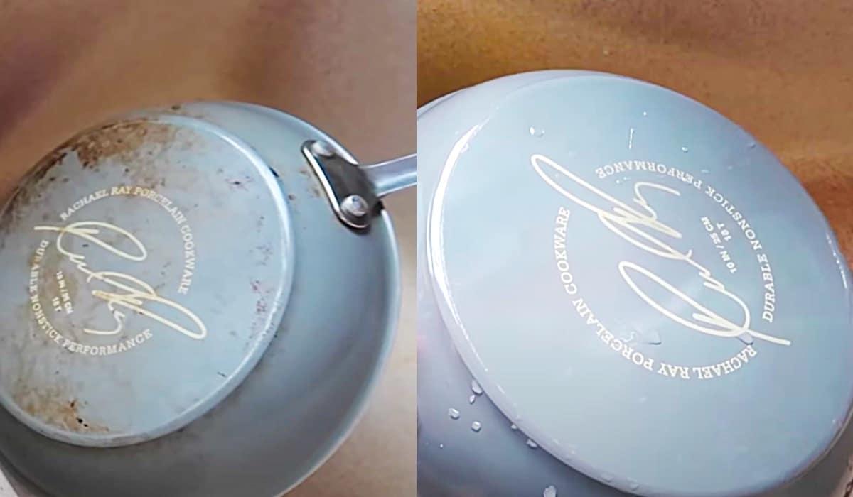Clean Grungy Pots And Pans In 2 Minutes