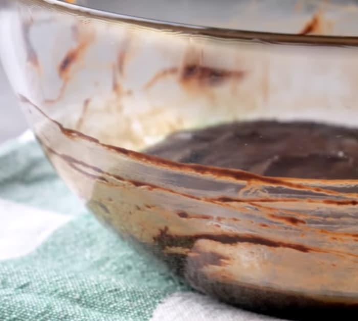 Make a chocolate mousse recipe using only two ingredients