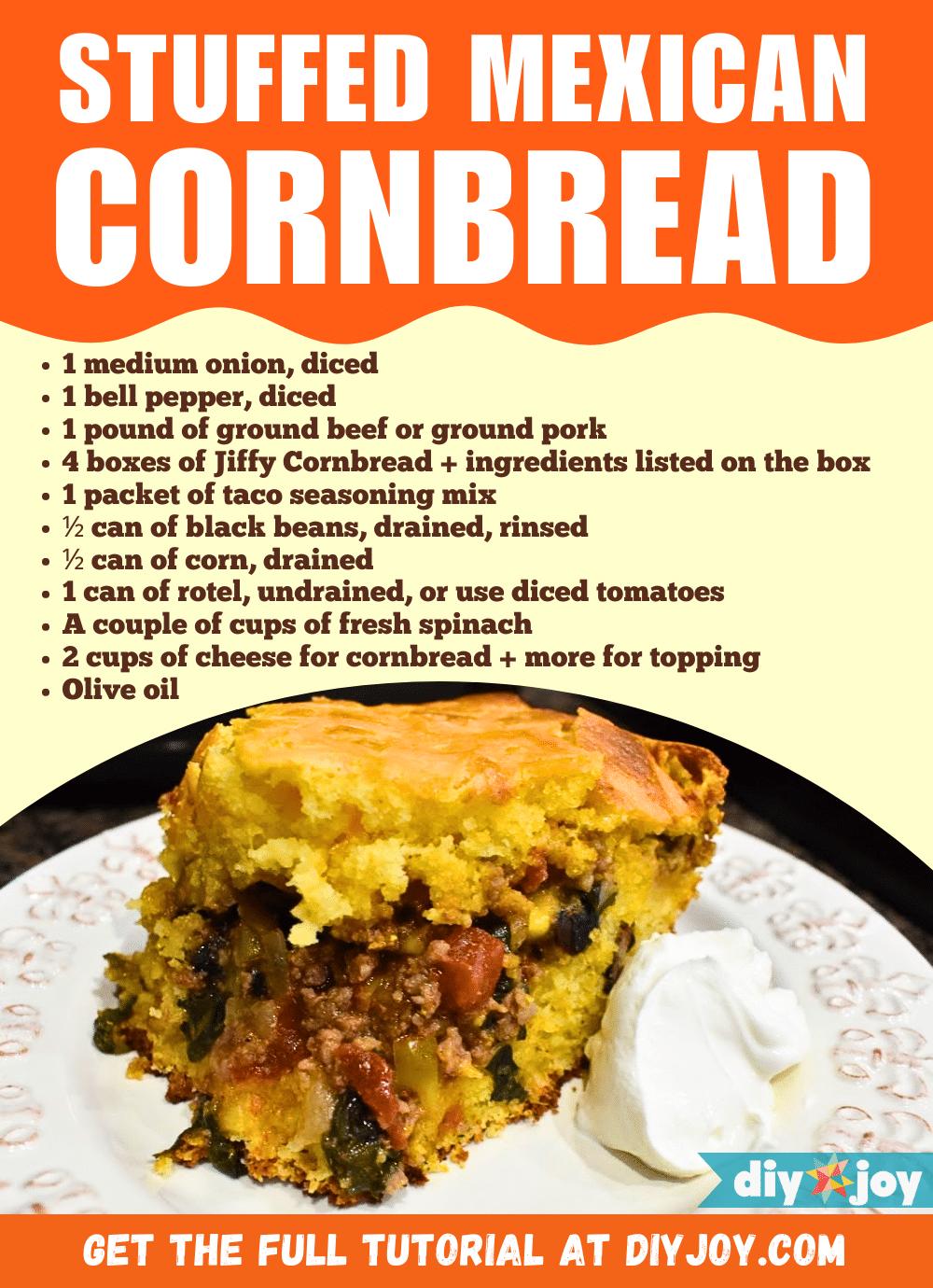 Stuffed Mexican Cornbread