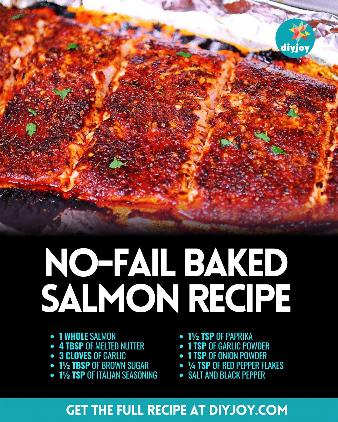 Easy No-Fail Baked Salmon Recipe