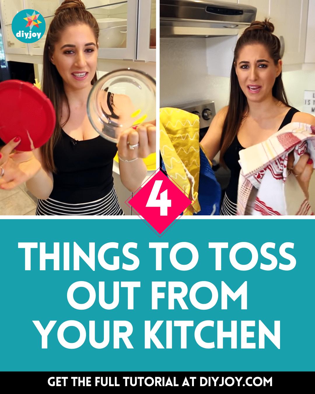 4 Things To Toss Away From Your Kitchen Today