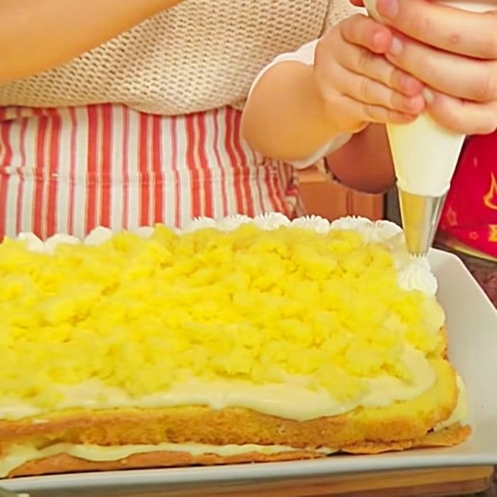 Mimosa Cake Recipe - How To Make A Mimosa Cake - Italian Dessert Ideas
