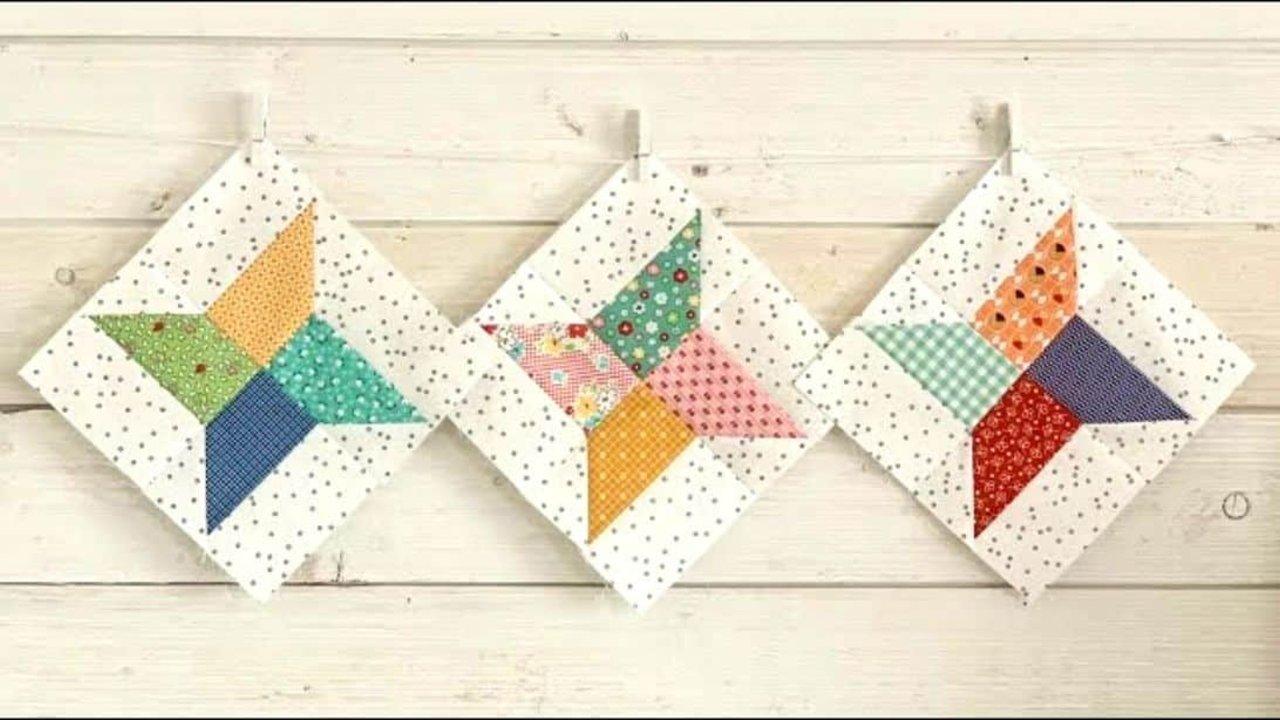 Twinkle Twinkle Scrappy Star Block