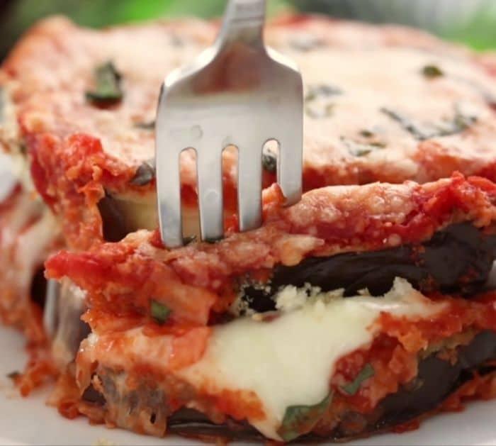 Cheesy Baked Eggplant Recipe