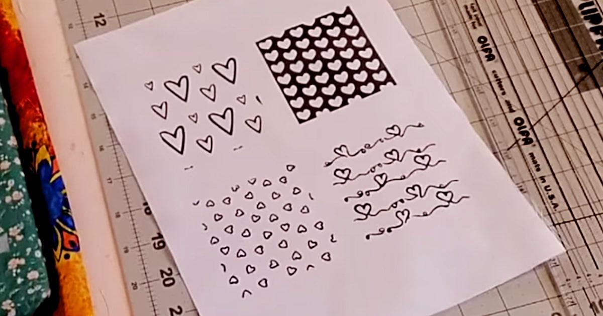 DIY Freezer Paper Fabric Printing