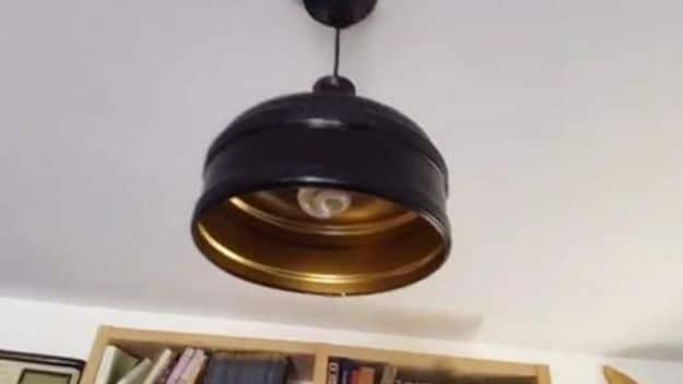 DIY Jug Pendant Light, a creative indoor lighting idea for any room and a budget friendly way to upgrade a dark corner