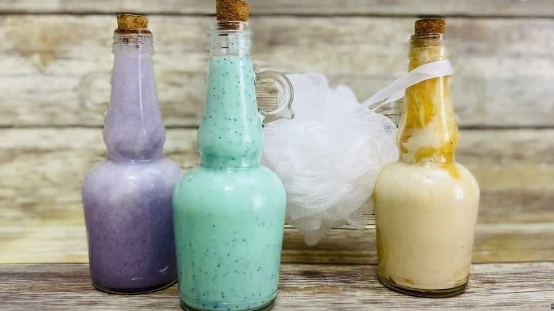 Make Easy DIY Shower Gel Using Few Ingredients
