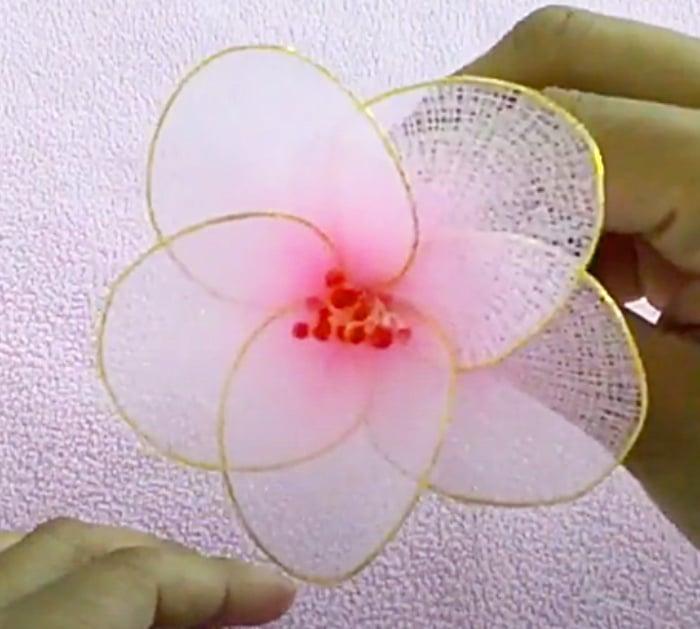Decorate With DIY Stocking Flowers