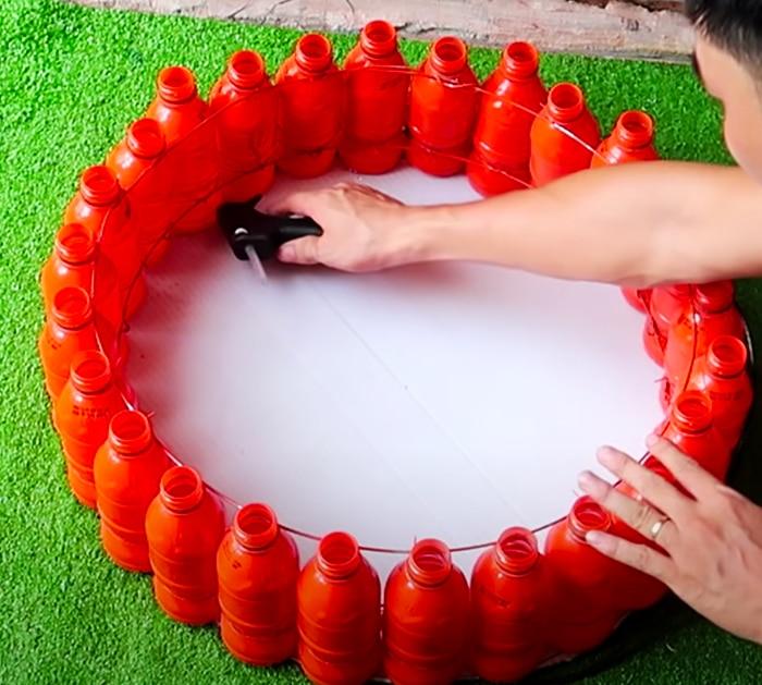 DIY Spiral Garden From Plastic Bottles | Upcycle Crafts