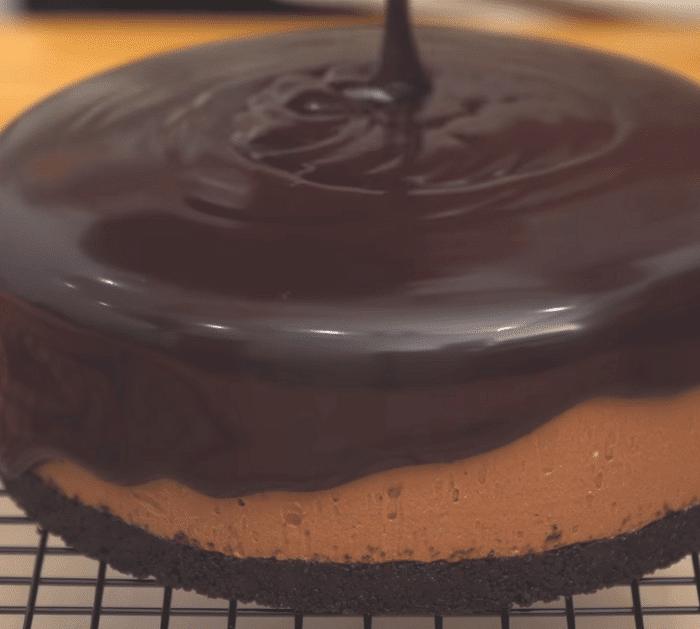 No-Bake Chocolate Cheesecake Instructions