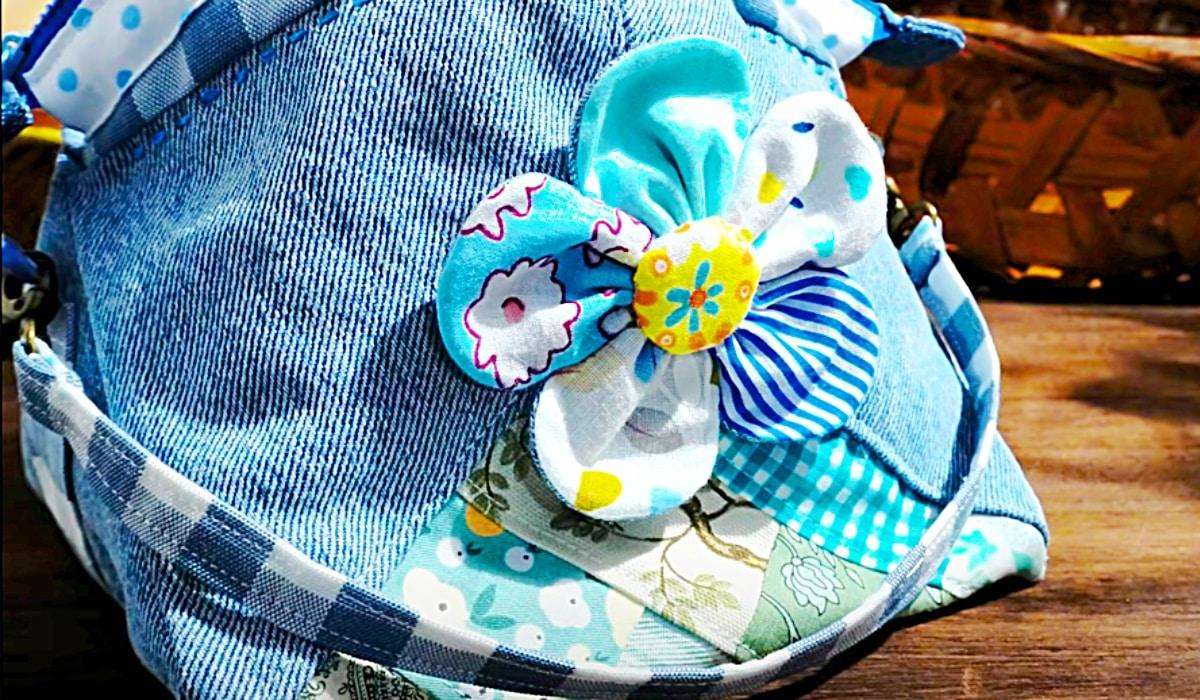 Leftover Fabric Scrap Zipper Bag