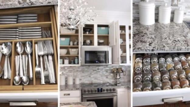 Incredible Organizing Tips For The Kitchen, fast enough to squeeze in before anyone notices and the fix worth remembering