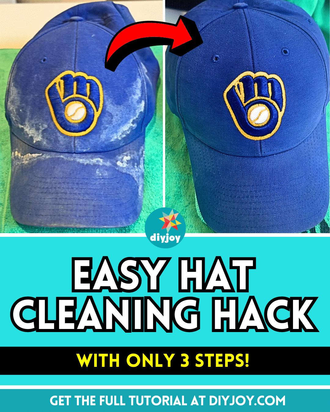 Easy Hat Cleaning Hack (With Only 3 Steps)