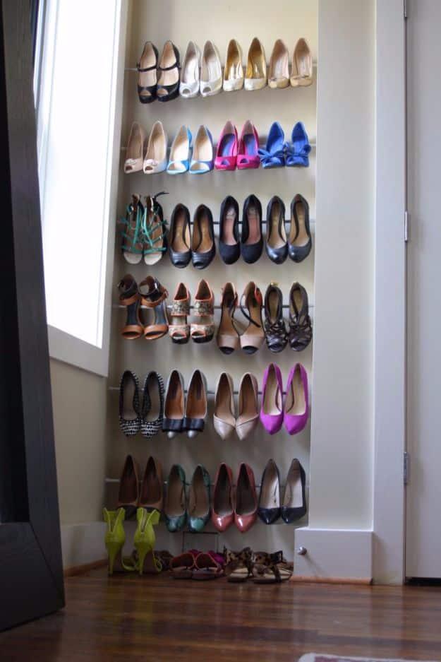 Resolve Your Shoe Problem, simple to scale to fit almost any space and a small upgrade with a real visual payoff