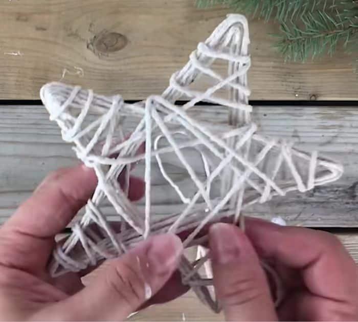 How To Make DIY String Star Ornaments