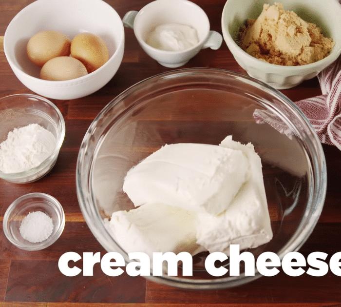 Ingredients for Pecan Pie Cheesecake