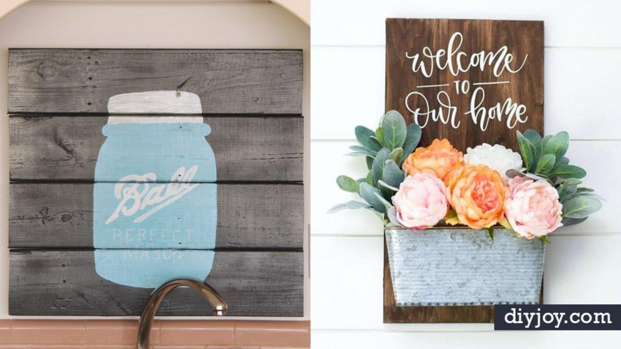 50 DIY Signs To Make for Your Home