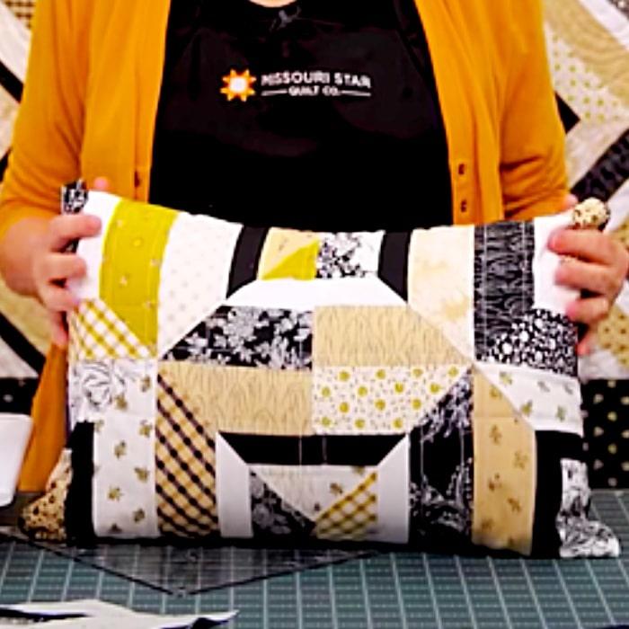 Free Quilt Pattern - How To Make A Summer Squares Quilt - Easy Quilt Pattern - Fun Sewing Ideas