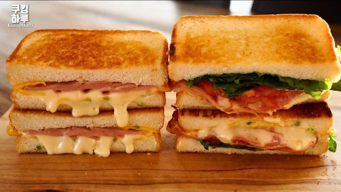 2 One Pan Breakfast Egg Toast Recipes