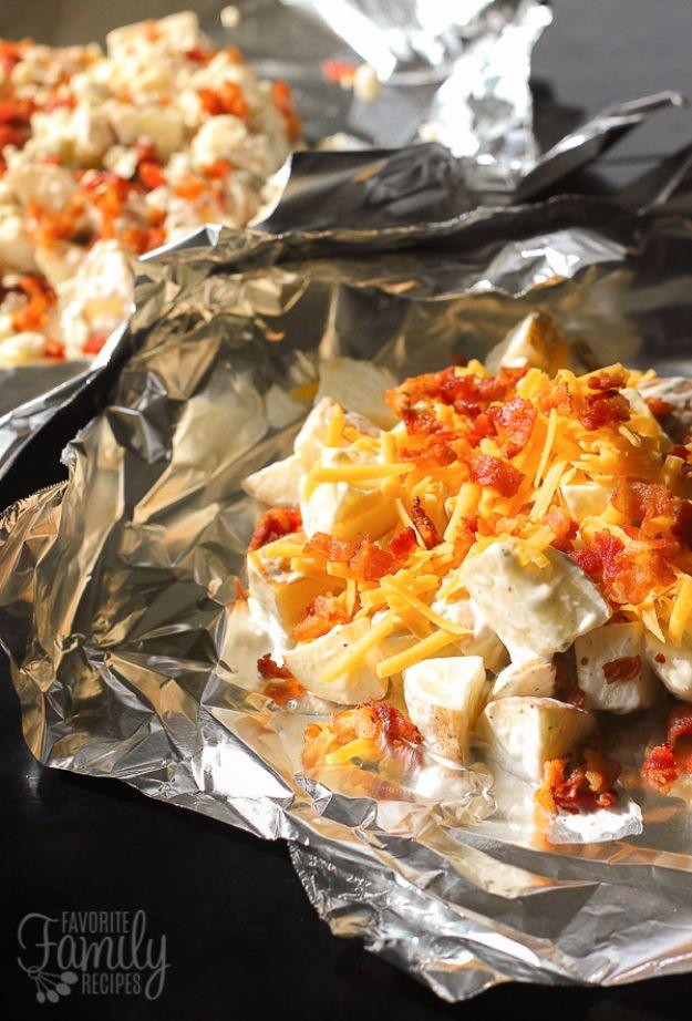 Grilled Foil Ranch Potatoes, a campsite dinner idea, light on prep but big on payoff and a bite worth saving room for