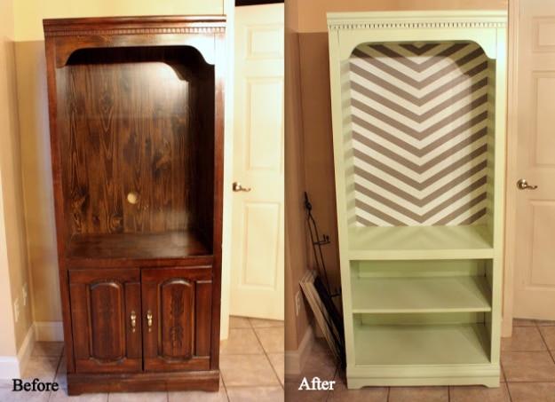 Refinished Laminate Furniture, worth trying before buying something new and a project that comes together in an afternoon