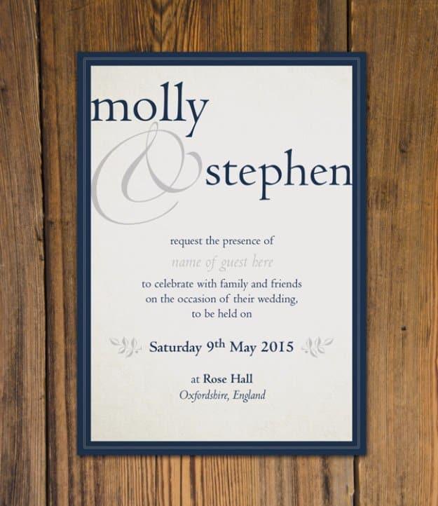 DIY Wedding Invitiations - Create Beautiful Wedding Invitation DIY - Templates, Free Printables and Wording | Tutorials for Unique, Rustic, Elegant and Vintage Homemade Invites #we
